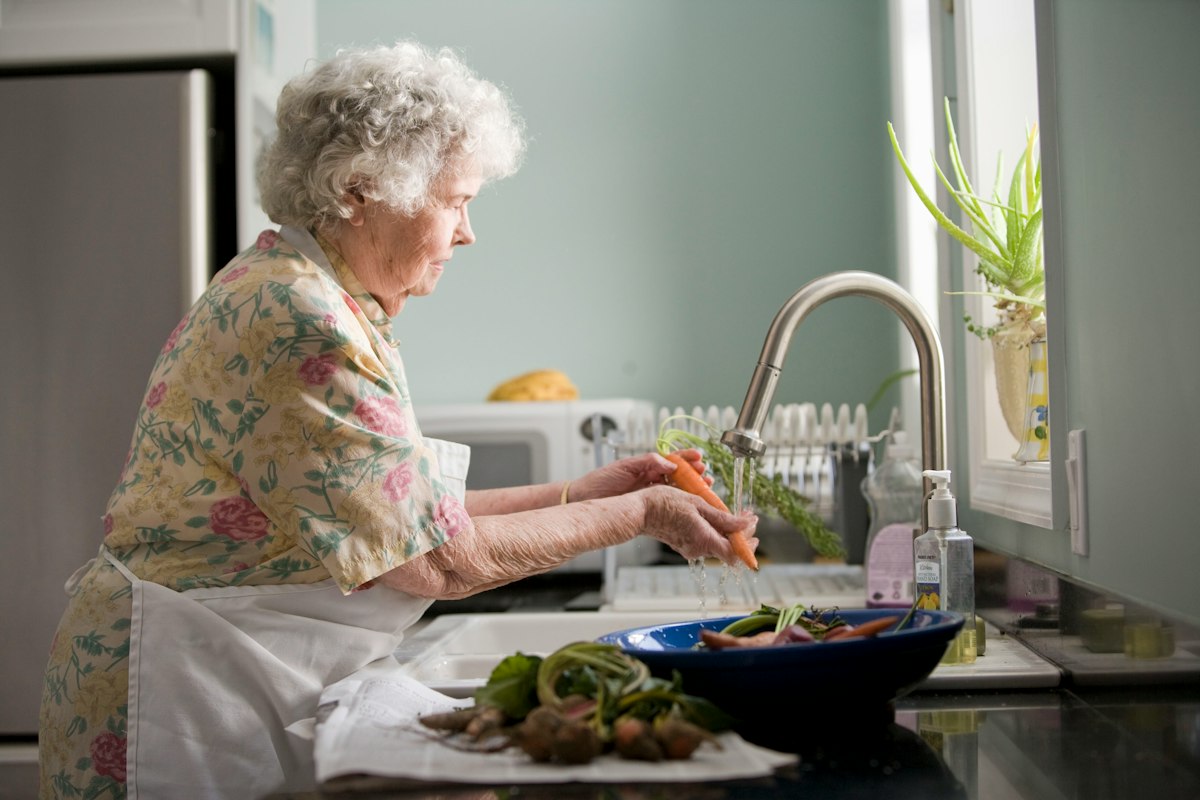 Cuisine professionnelle propre et organisée